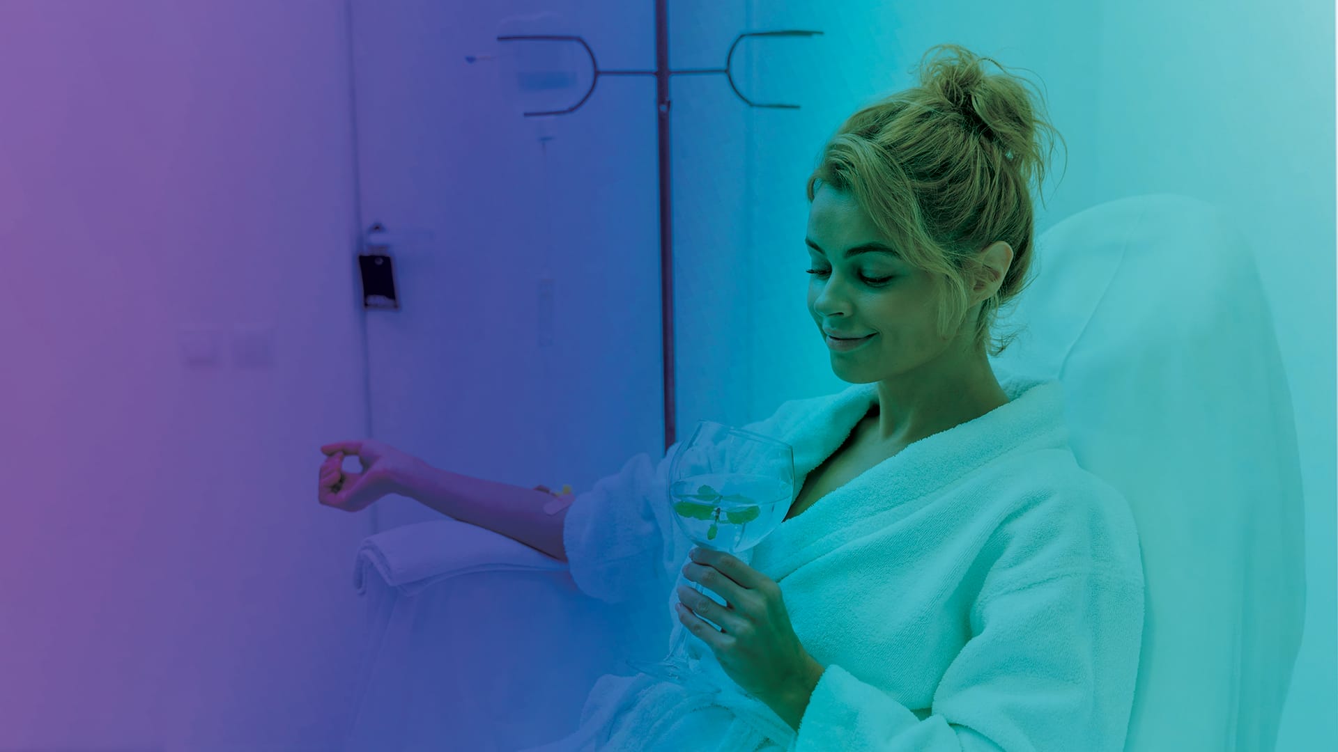 Vitamin infusion therapy delivering nutrients directly into the bloodstream for optimal absorption